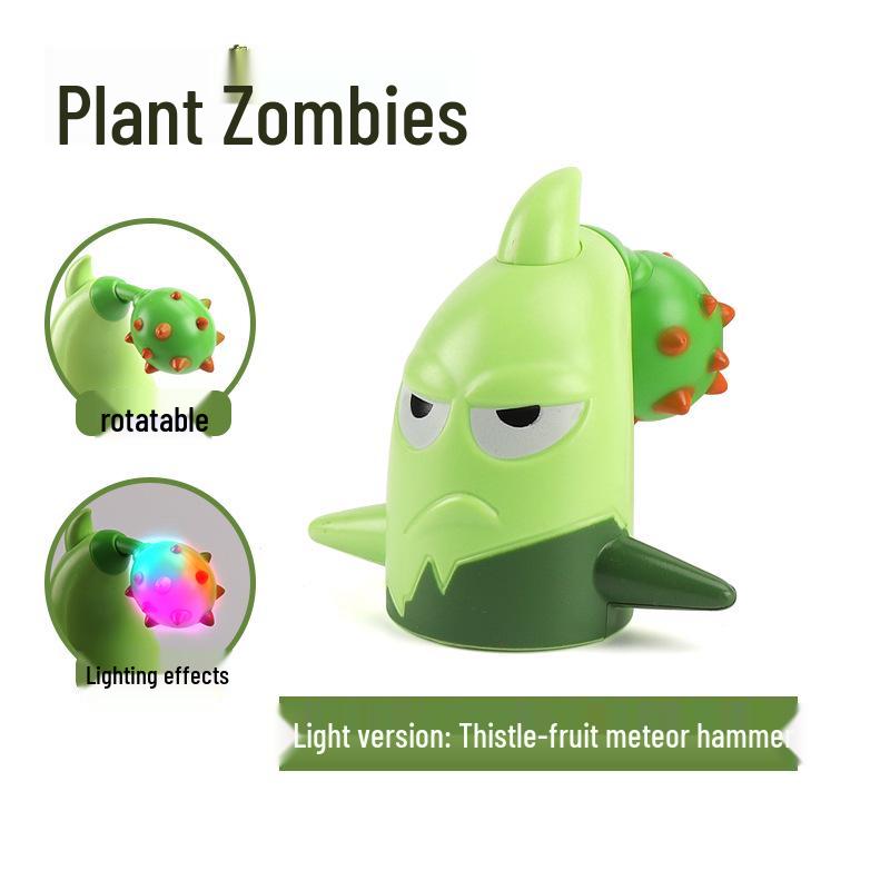 Plants Vs. Zombies Toy Set: Bewitching Mushroom, Fish Hook, Grassland Mine, Flaming Tree, Poison Pea