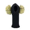 Unny Pom Pom Knit Hat for Italian Greyhound Dachshund Weimaraner Greyhound Clown Style Pet Accessories