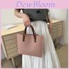 Stunning Large Capacity Women's Tote Bag Fashionable Spring Shoulder Bag In Black Brown Red Pink Yellow Blue