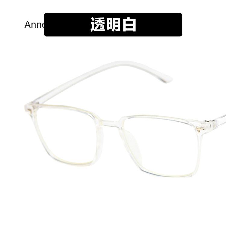 

Новая оправа для очков в корейском стиле для мужчин и женщин, модная квадратная форма, мужские и женские очки, декоративные очки, очки с защитой от синего света