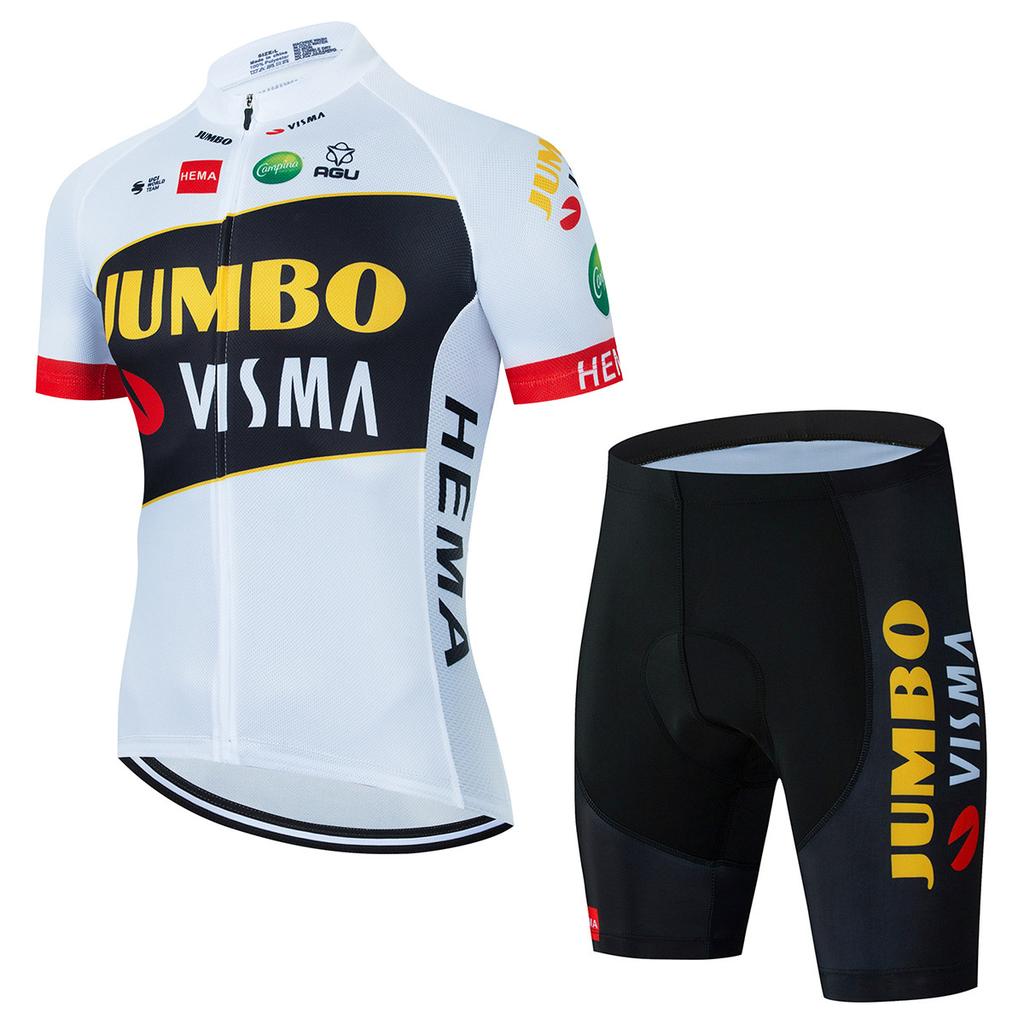 Traje de Ciclismo Edição de Equipe 2026 Traje de Manga Curta Masculino Verão Mountain Bike Bicicleta de Estrada Secagem Rápida