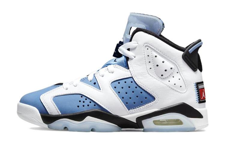 Jordan 6 Retro UNC White GS 384665-410 35.5