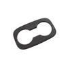 For Chevrolet Trax 2023 2024 2025 Wood Grain Rear Water Cup Holder Cover Trim
