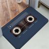 Vintage Tape Video Floor Mat Cozy Flannel Soft Thick Non-Slip Mat For Living Room Bedroom Kitchen Decor Rugs