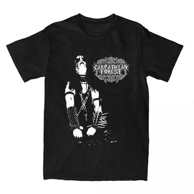 Carpathian Forest Black Metal Band T-Shirt Men Women 100% Cotton Plus Size O-Neck Oversized Daily Casual Streetwear Unisex Tees