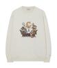 COVERNAT Circus Graphic Sweatshirt Off White