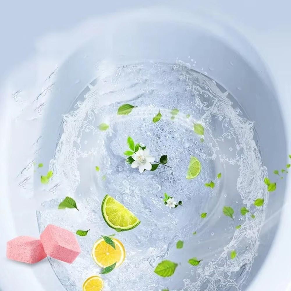 Schnelllösliche Brausetabletten zur Toilettenreinigung Badezimmerreinigungsmittel Toilettenreinigungswerkzeug