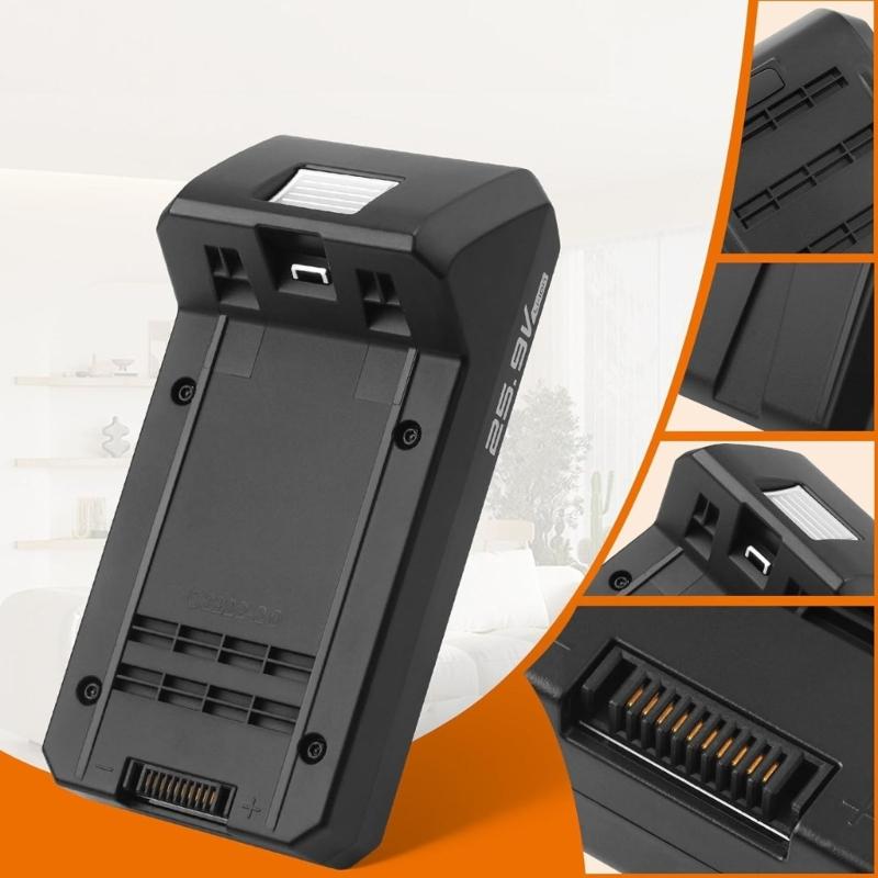 Upgraded 2500mAh Battery 29.6V Plastic Construction Replacement Power Suitable for Multiple Robotic Vacuum Models