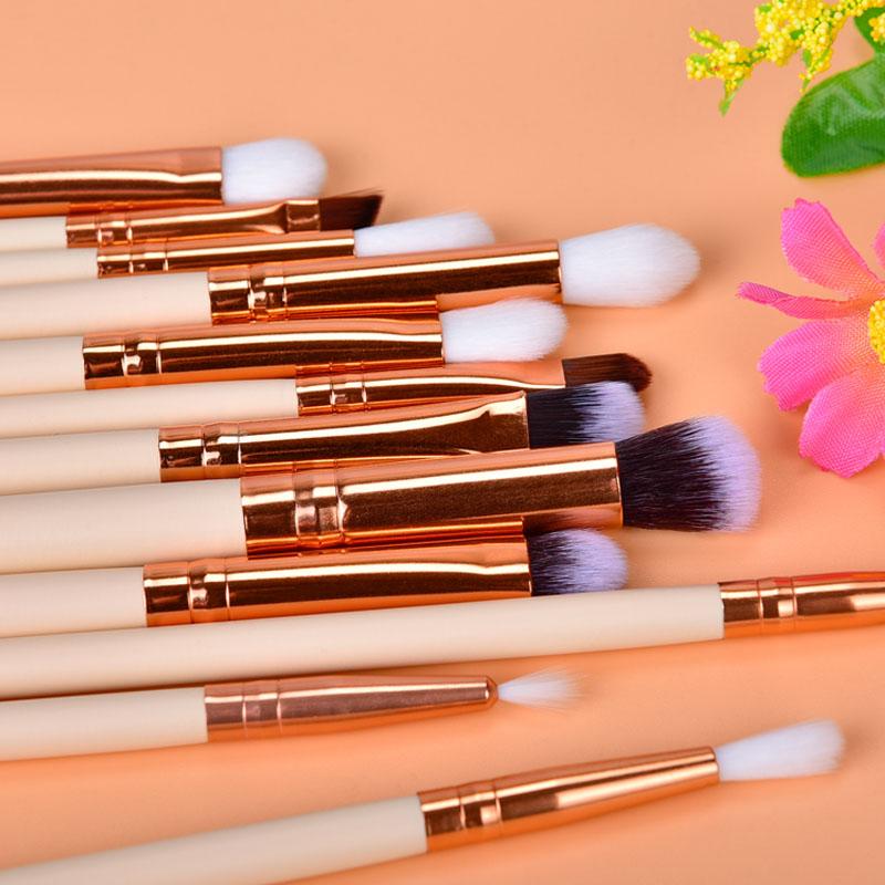 Eyeshadow Brush Set Professional 12pcs Makeup Brushes Eyebrow Eyeliner Lip Brush Make Up Cosmetic Beauty Tools
