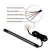 1Pc Motorcycle General Light Strip, Turn Signal Waterproof Motorcycle License Plate Cooking Tube Tail Light