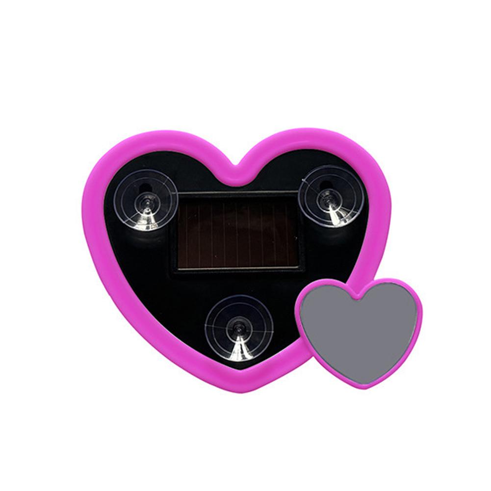 

Dual Heart Shape LED Solar Car Interior Atmosphere Light USB Powered Neon Window Decorative Lamp Auto Decor Accessories