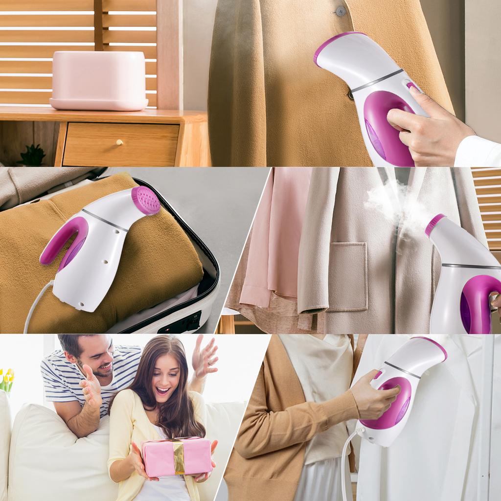 Steamer for Clothes 800W Powerful Handheld Garment Steamer 200ml Large Capacity Water Tank Fast
