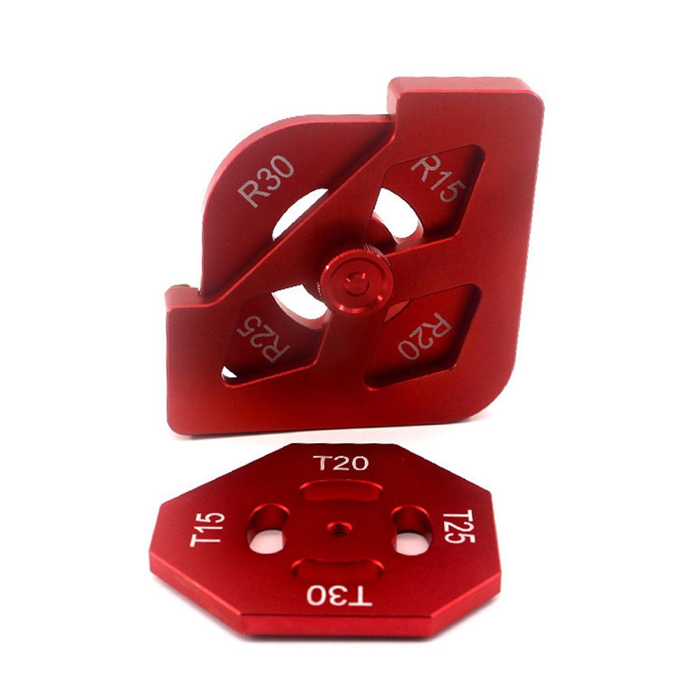 Woodworking Round Corner Chamfer Template Arc Corner T Corner Gauge Wood Edges Jig Locator Fillet