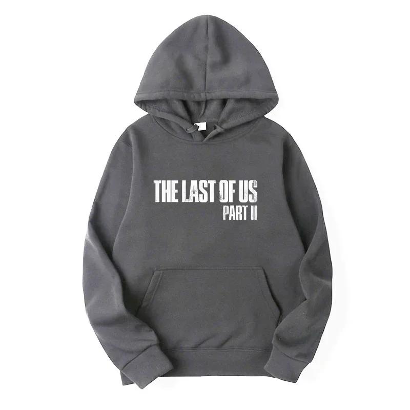 The Last of Us Part 2 Hoodies Herren Damen Kapuzenpullover Sweatshirt Männlich Weiblich Student Hip Hop Hoddie Sweatshirts