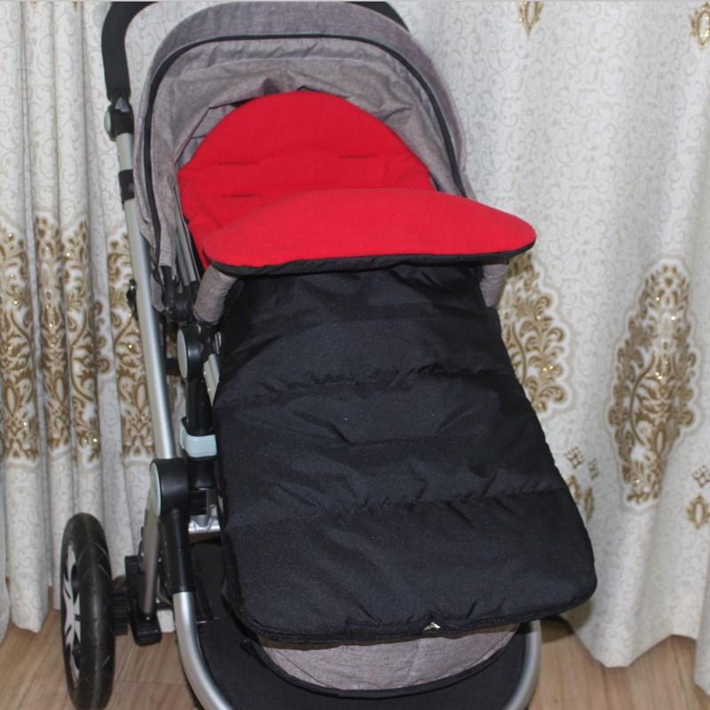 Winter Thick Cotton Pads Baby Universal Toe Foot Cover Toddler Baby Stroller Sleep Bag
