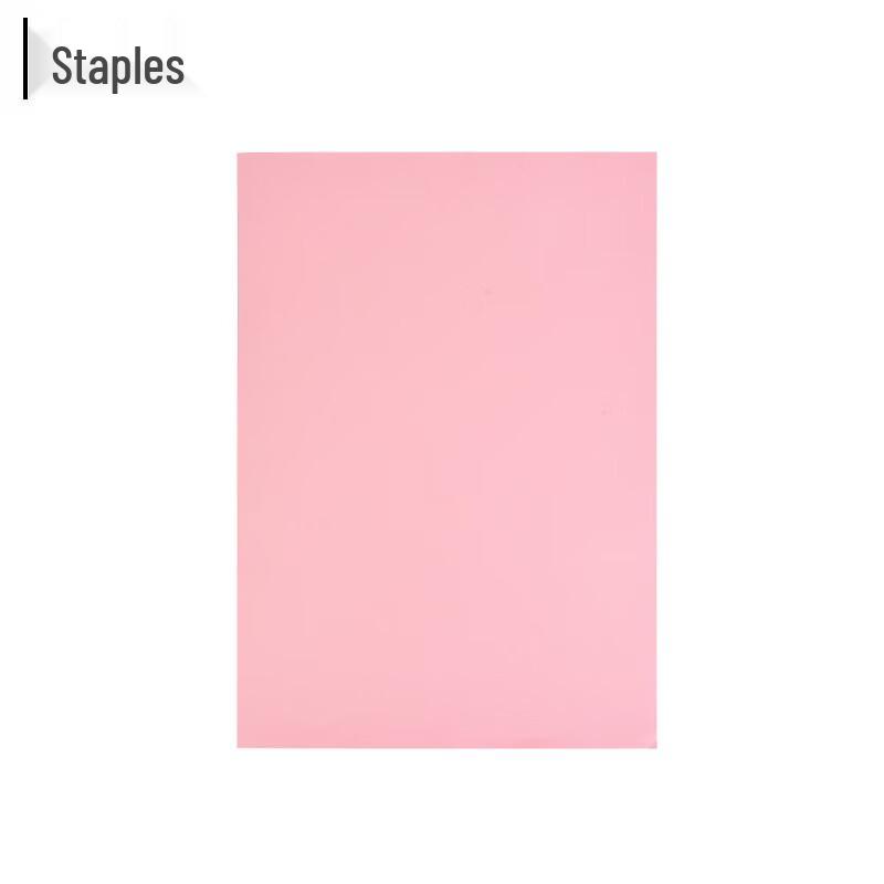 Staples A4 80g Pink Colored Copy Paper