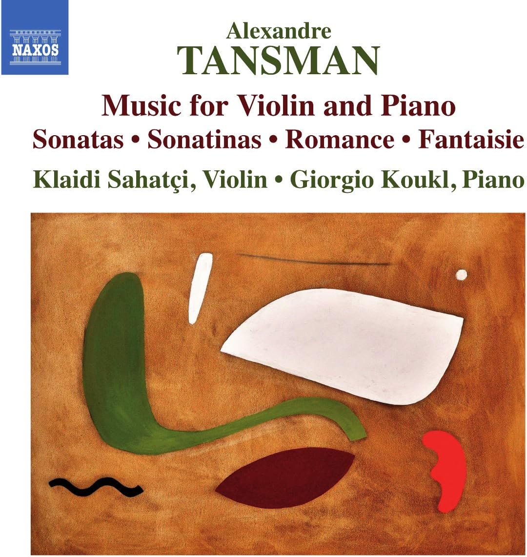 

CD TANSMAN, A. - Music for Violin & Piano 8573127 Japan Classical Used