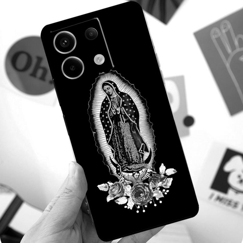 Virgen De Guadalupe Virgin Mary Funda For Xiaomi Redmi Note 14 Pro 10 11 12 13 Pro 11S 12S Case For Redmi 15 14C 12C 10C 13C