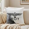 Brand BBOY LONDON Cushion Cover Linen Pillowcase Soft  for Sofa Bed Home Room Decor