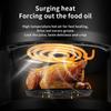 8L 360 ° Large Capacity 1350W Digital Screen Control Visible Window Three-dimensional Circulation Air Fryer