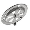 1Pcs Stainless Steel Smoker Air Vent Damper Silver Stove Air Vent  for Oven Test Chamber