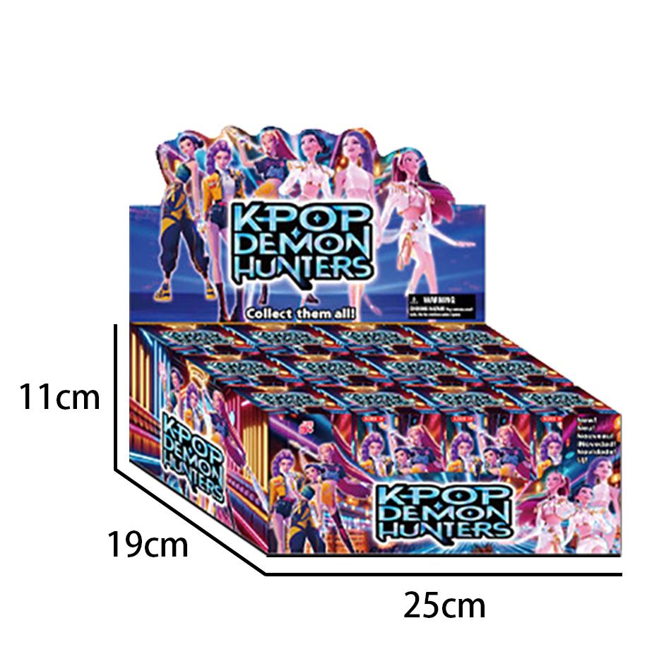 Kpop Dämonenjäger Figuren Spielzeug Sammelbox Dämonenjäger Figuren Spielfiguren PVC Modell Actionfiguren Deko Spielzeug