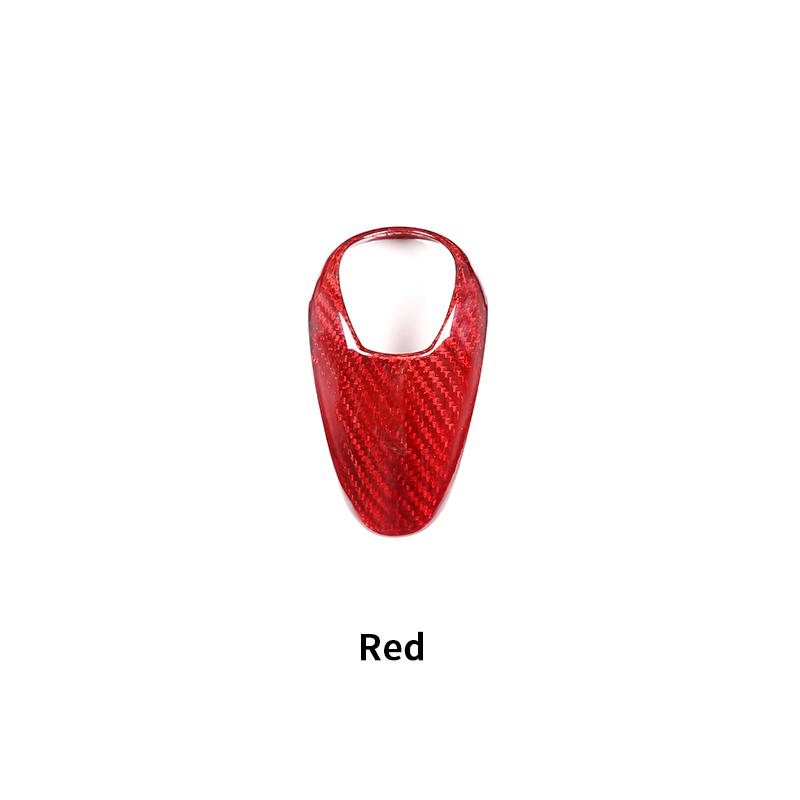 For BMW F80 F82 F87 M3 M4 M2 M5 F83 F85 X5M F86 X6M F13 Real Carbon Fiber Car Gear Shift Knob Cap Cover Sticker Panel Trim