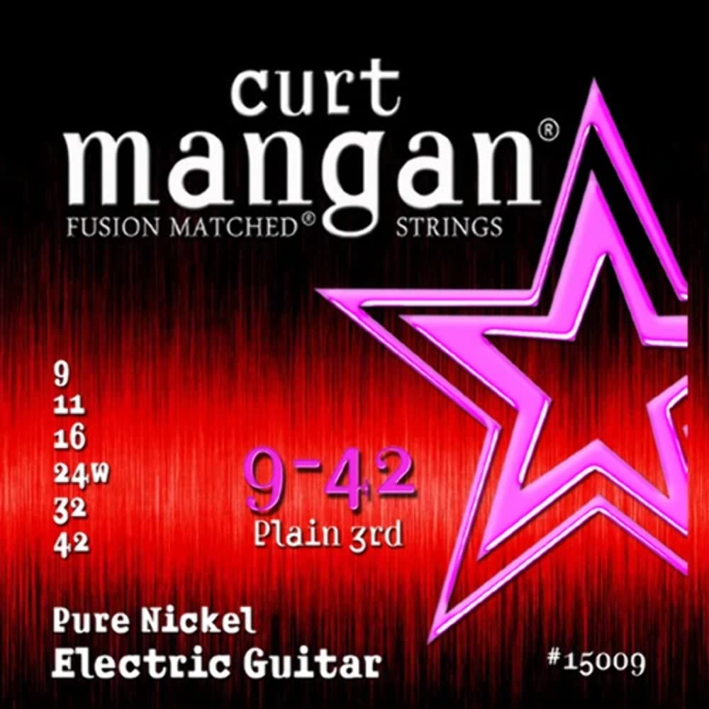 

Curt Mangan Fusion Matching Pure Nickel Electric Strings (9-42)