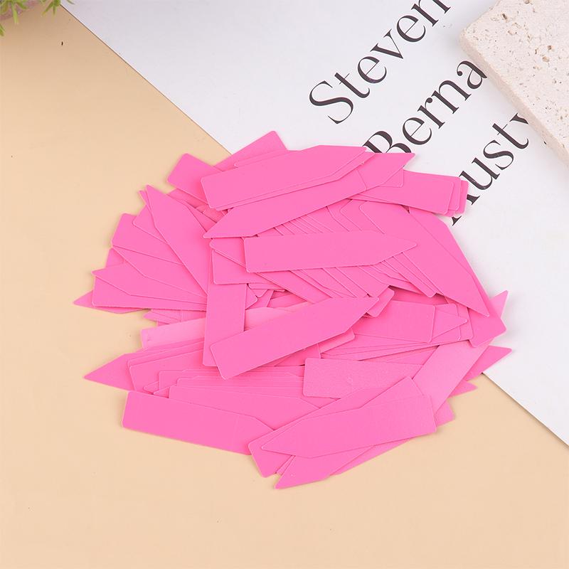 100 Adet Bahçe Bitki Etiketi Etiketleri Bitki Aksesuarları Çiçek Saksıları Plastik Bitki Etiketleri Fidanlık İşaretleyicileri Fide Etiketleri İşaretleme Kendin Yap Aletleri