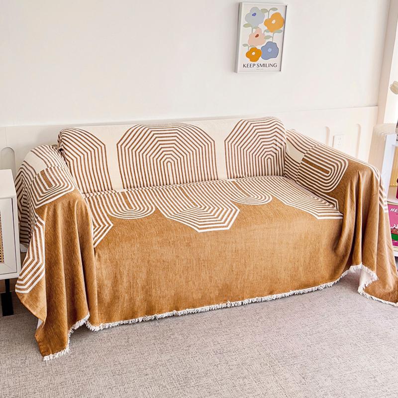 Thick Sofa Protector for Living Room Corner Sofa Sectional Sofa Soft Pet Friendly Multifunction Sofa Towel Easy-care Sofa Cover
