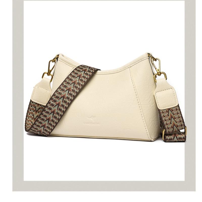 French-style Elegant Style Crossbody Bag with Shoulder Strap, Suitable for Women's Daily Commuting, Versatile Mother Bag