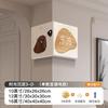 Simple Luxury Design Double-sided Wall Clock Retro Living Room Creative Electronic Clock Corner Hangs Wall Ornament Accessories