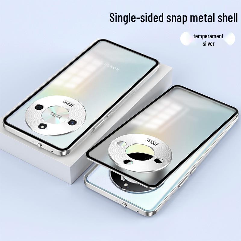 Honor X50gt Magic7Pro Anti-Fall Metal Frame Snap-On Phone Case