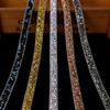 Tiras autoadhesivas de diamantes de imitación de resina para hacer joyas
