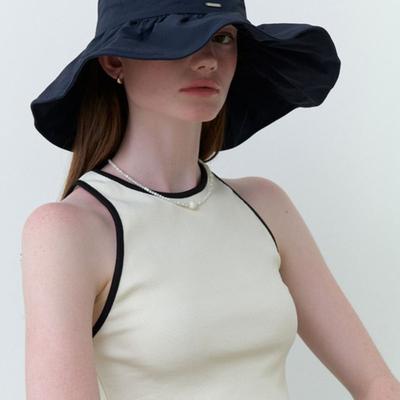 LOVE ME MONSTER Sunflower Bucket Hat_Navy (L242MCP060)