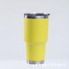 European And American 30Oz Car Cup Pro 304 Stainless Steel Vacuum Color Spray Belly Cup, Portable Car Cup