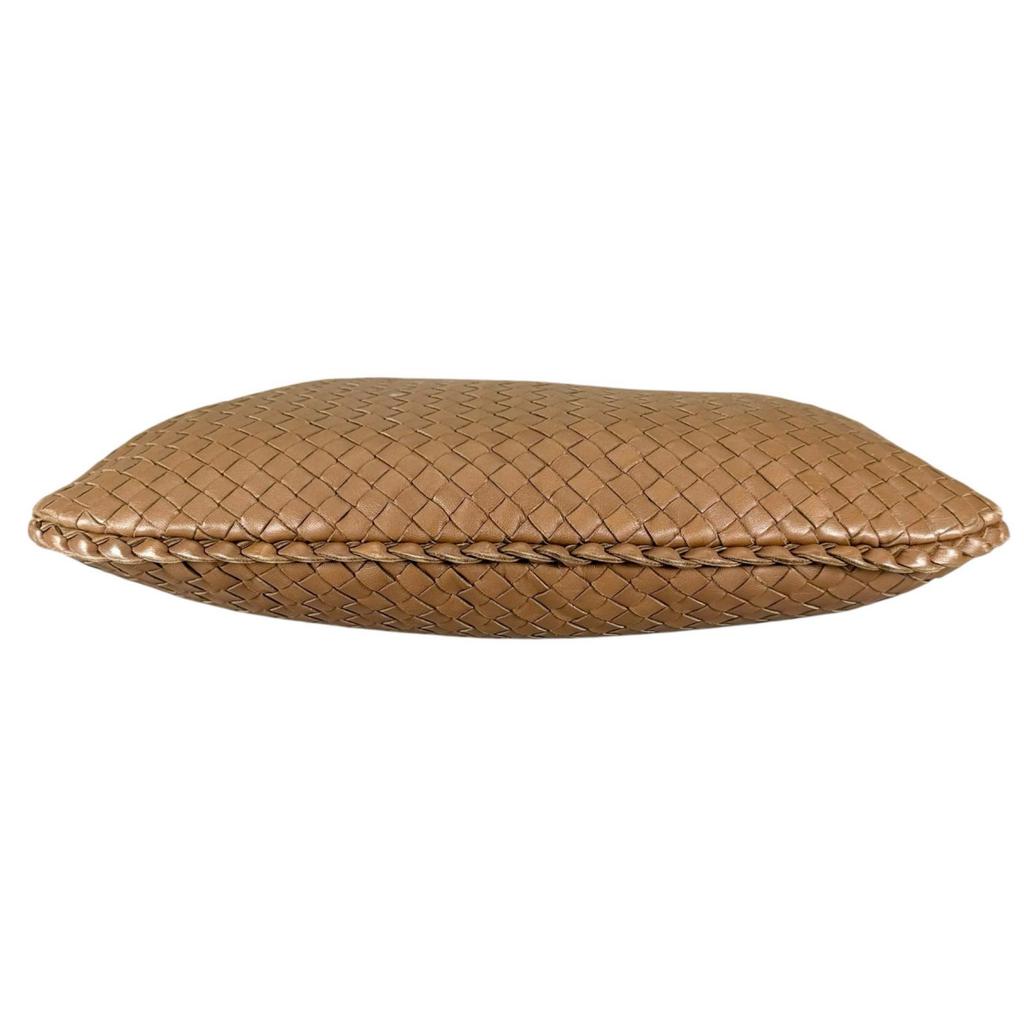 BOTTEGAVENETA Hobo INTRECCIATO 115653 Handbag Brown Women used