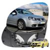 Heated Left Right Car Rear View Door Wing Mirror Glass For VW Golf 5 Jetta Passat B6 Eos 2003 - 2008 Blind Spot Rearview