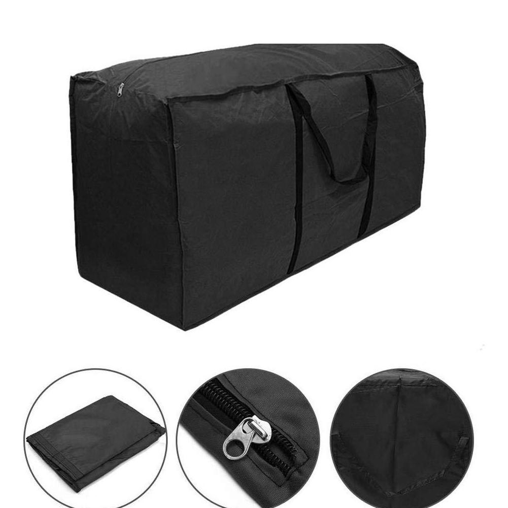 Outdoor Cushion Storage Bag Patio Furniture Cushion Storage Bag Heavy Duty Extra Large Zippered for Furniture Clothes Pillows