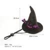 Kreatywny Śmieszny Kapelusz Halloweenowy dla Zwierząt Dynia Śmieszne Nakrycie Głowy dla Zwierząt Kot Kot Kapelusz Czarownicy