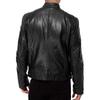 Leather Men's Vertical Collar Fashionable Spring Autumn New Leather Jacket Handsome Biker Jacket Youth Plus Size Jacket