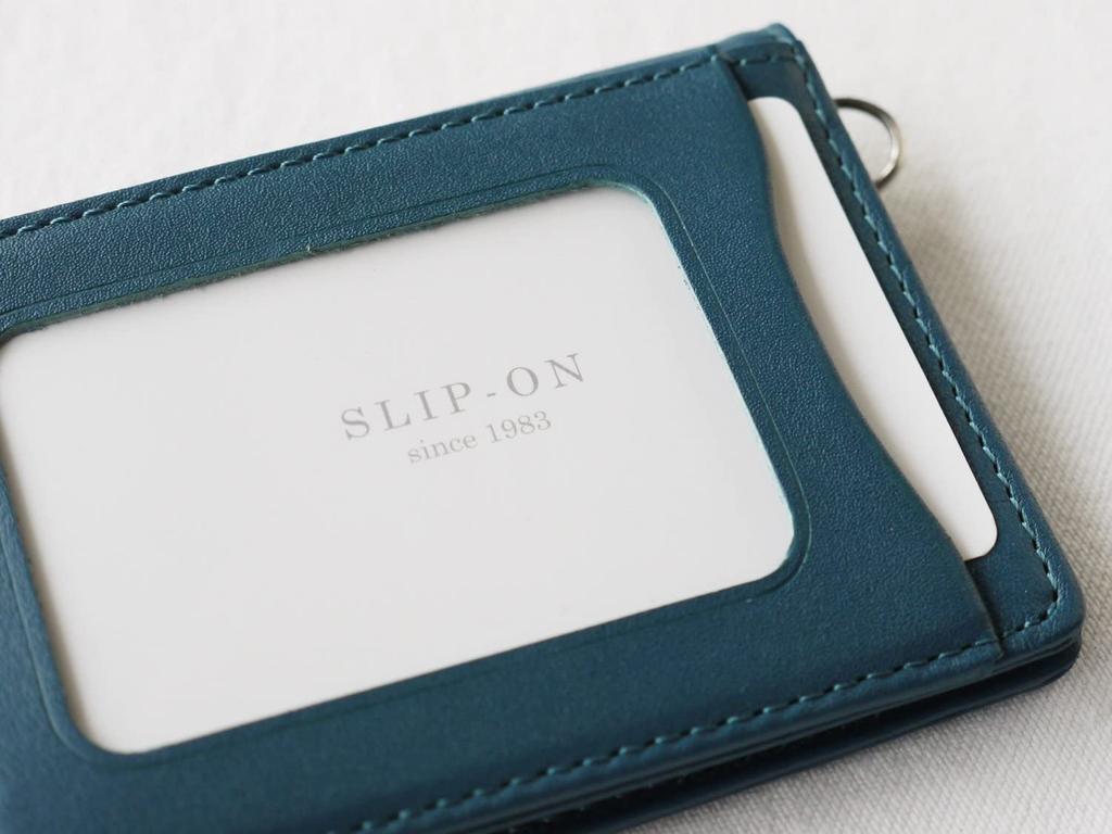 Pass Coin Case Noir Genuine Leather Mocha Slip-on NSL-3202-MOC