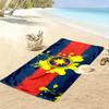 Fcsb Steaua Print Beach Towel, Large Soft Quick Dry Towel for Beach Camping Swimming