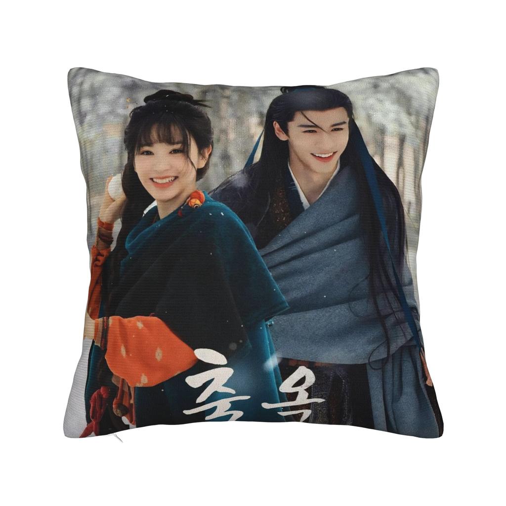 Pursuit Of Jade Tv Pillowcase Printed Fabric Cushion Cover Decorations Throw Pillow Case Cover Home Square 45*45Cm