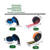 Bicycle Bend Handle with Road Handle with Silicone Carbon Fiber Pattern Non-slip Sweat-absorbing Strap Cycling Accessories