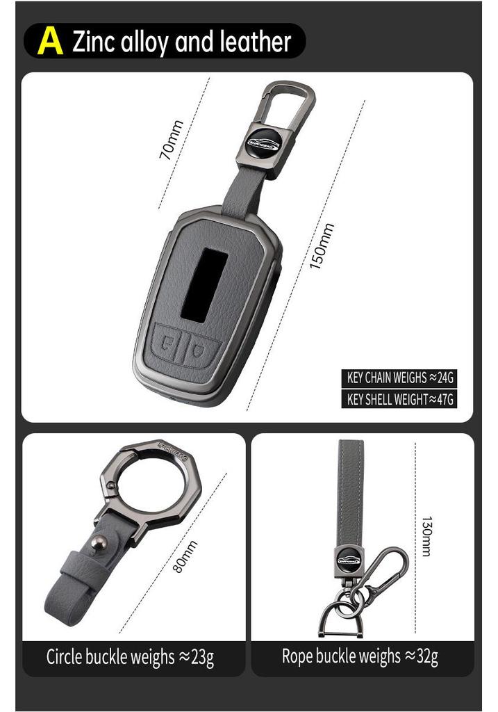 Isuzu D-Max and mu-X Premium Metal Key Cover for Lingtuo Ruimai Pickup – Men's High-End Car Shell Buckle