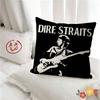 Pc Classic Band Dire Straits Pillow Case Fashion Square Pillowcase Bedroom Sofa Room Ins Decoration Leisure