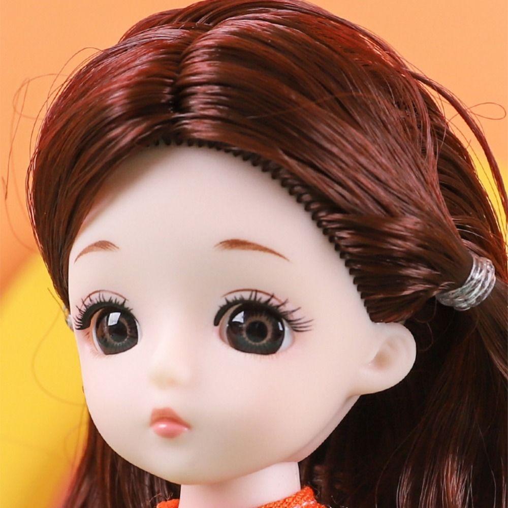 Dress Up Simulated Eye Hinge Doll 13 Movable Joints Removable Joints Doll BJD Dolls Birthday Gift