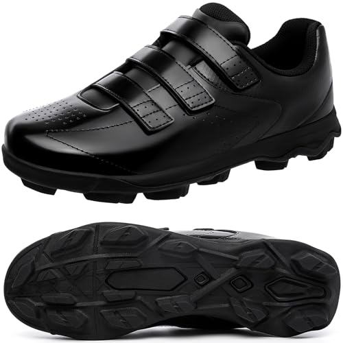

[SOARHOPE] Baseball Training Shoes, Softball Training Shoes, Spikes, Men s, Adult, Lightweight, Highly Durable, Rubber Sole, Velcro Closure, Black, Wi