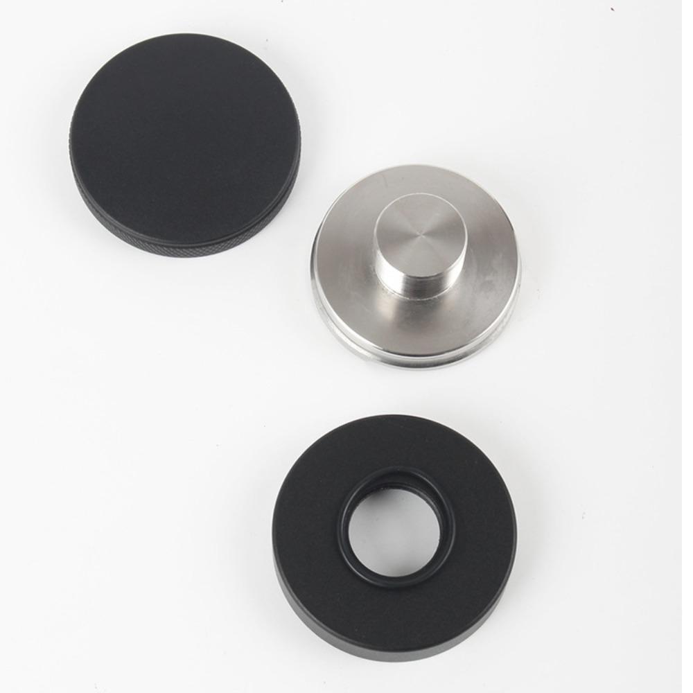 3-Slope Design Palm Tamper Grounds Leveler for Fits 51/53/58mm Portafilter Coffee Brewing